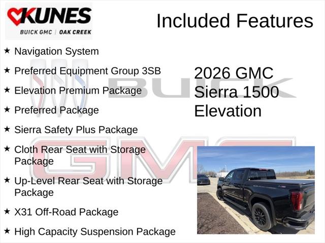 2026 GMC Sierra 1500 Elevation