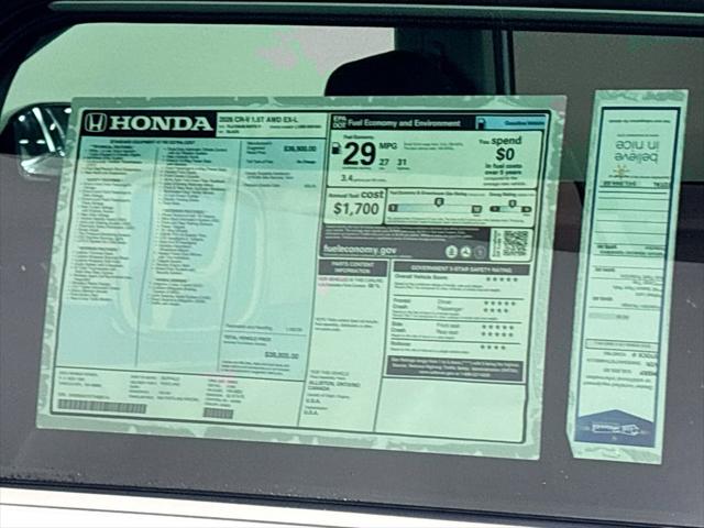 2026 Honda CR-V EX-L AWD