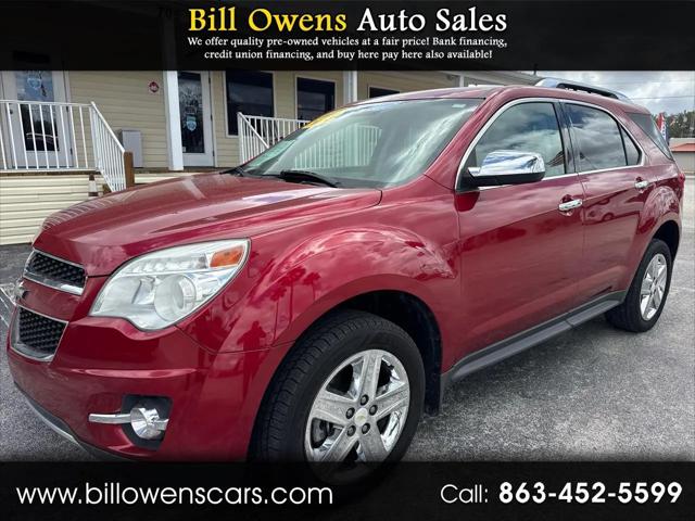 2015 Chevrolet Equinox LTZ for sale in South Avon Park, FL