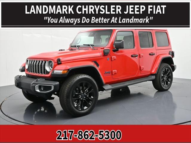 2025 Jeep Wrangler 4xe Sahara 4xe for sale in Springfield, IL