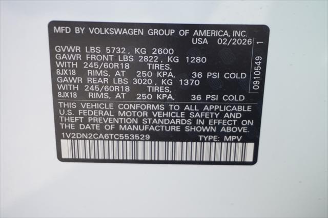 2026 Volkswagen Atlas SE