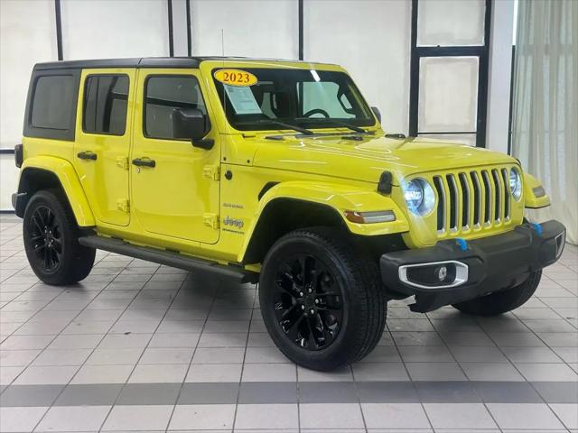 2023 Jeep Wrangler 4xe Sahara 4x4 for sale in Demotte, IN