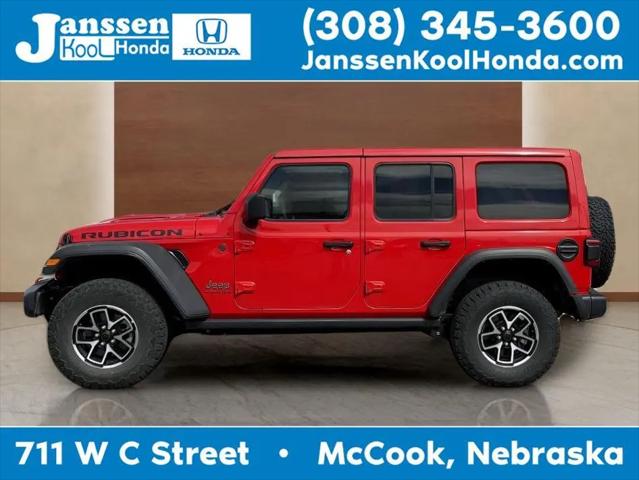 2025 Jeep Wrangler 4-Door Rubicon 4x4 for sale in Mccook, NE