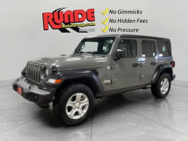 2019 Jeep Wrangler Unlimited Sport S 4x4 for sale in East Dubuque, IL