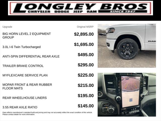 2026 Ram 1500 Big Horn Crew Cab 4x4 57 Box