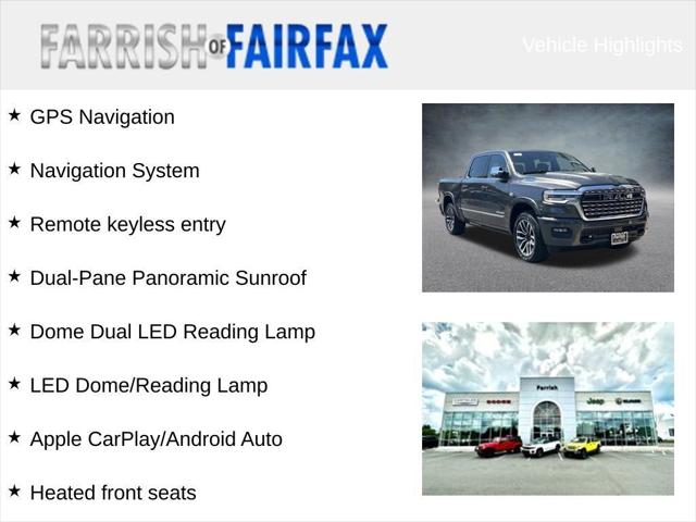 2026 RAM 1500 RAM 1500 LIMITED CREW CAB 4X4 57 BOX