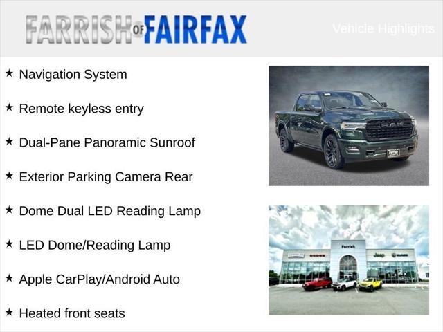 2026 RAM 1500 RAM 1500 LIMITED CREW CAB 4X4 57 BOX 2026 RAM 1500 RAM 1500 LIMITED CREW CAB 4X4 57 BOX