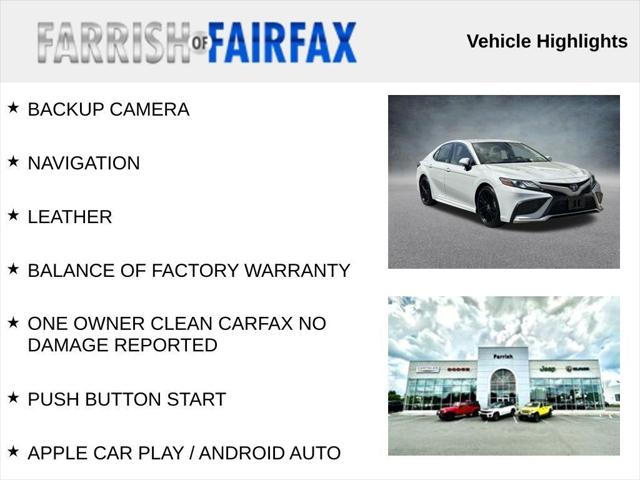2023 Toyota Camry XSE Hybrid