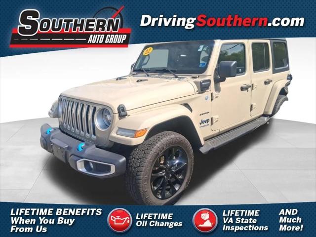 2022 Jeep Wrangler 4xe Unlimited Sahara 4x4 2022 Jeep Wrangler 4xe Unlimited Sahara 4x4