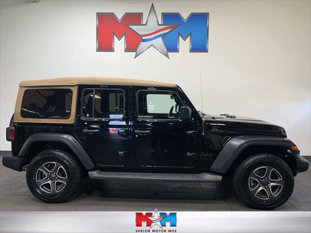 2020 Jeep Wrangler Unlimited Black and Tan 4x4