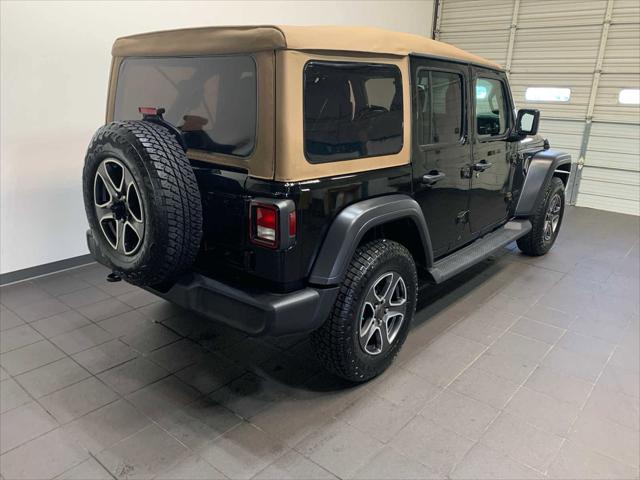 2020 Jeep Wrangler Unlimited Black and Tan 4x4