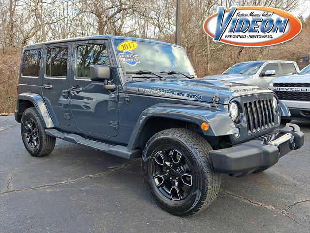 2017 Jeep Wrangler Unlimited Smoky Mountain 4x4
