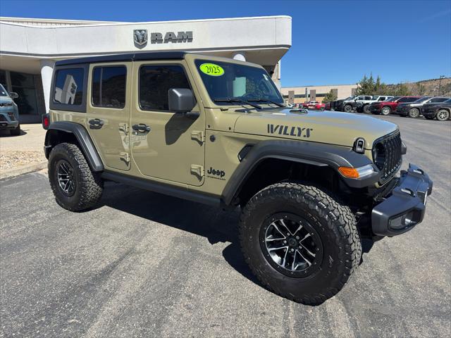 2025 Jeep Wrangler 4-Door Willys 4x4 for sale in Durango, CO