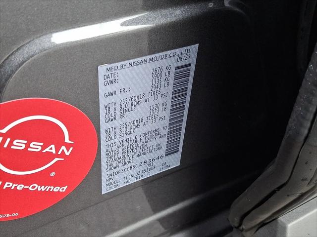 2025 Nissan Pathfinder SL 4WD
