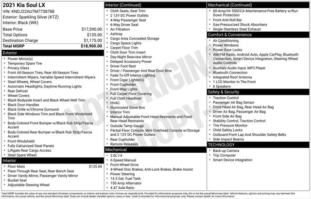 2021 Kia Soul LX