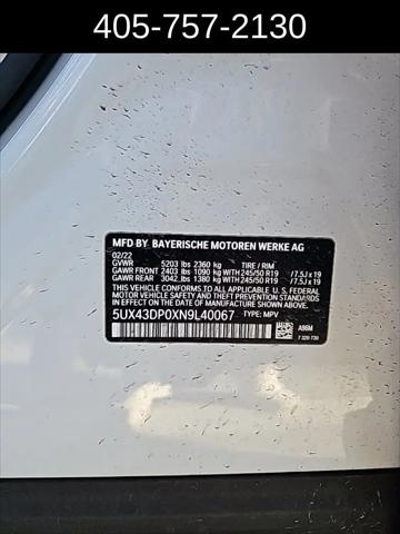 2022 BMW X3 sDrive30i