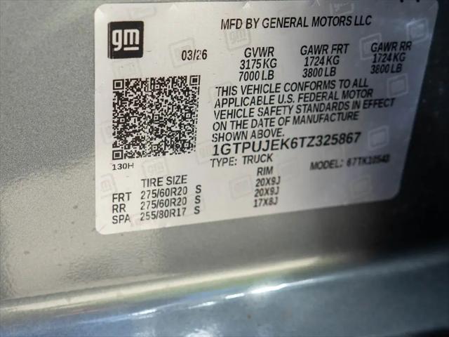 2026 GMC Sierra 1500 Crew Cab, Short Bed, Elevation, 4WD