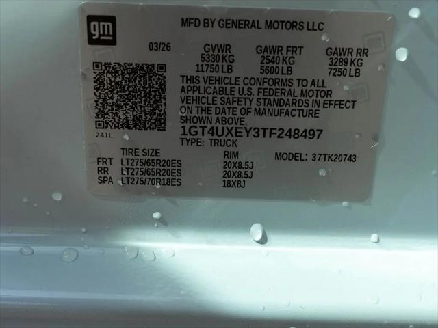 2026 GMC Sierra 2500HD Crew Cab, Standard Bed, Denali Ultimate, 4WD