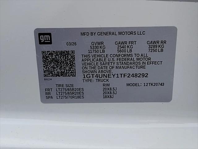 2026 GMC Sierra 2500HD Crew Cab, Standard Bed, SLT, 4WD