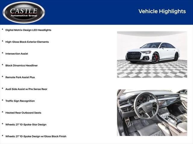 2023 Audi S8 TFSI quattro Tiptronic