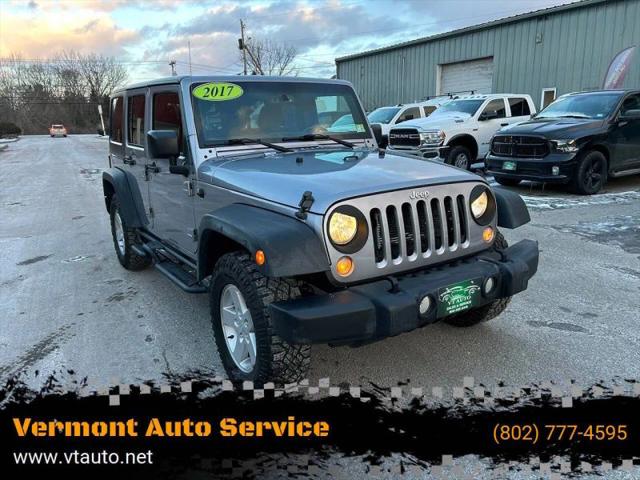 2017 Jeep Wrangler Unlimited Sport 4x4 for sale in South Burlington, VT