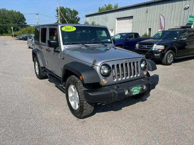 2017 Jeep Wrangler Unlimited Sport 4x4 for sale in South Burlington, VT