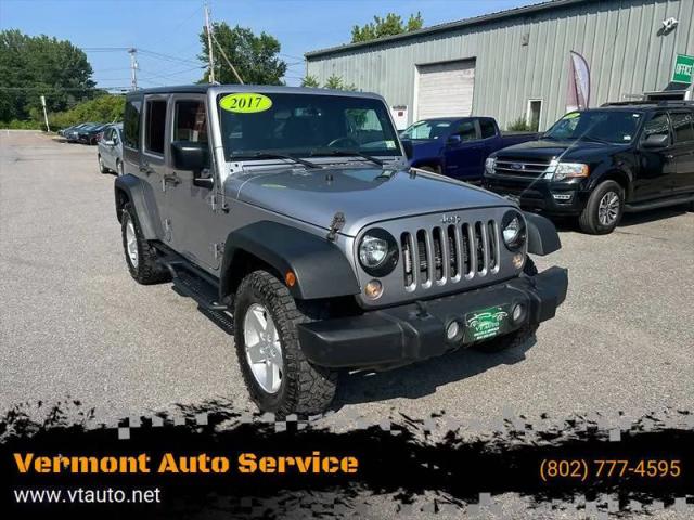 2017 Jeep Wrangler Unlimited Sport for sale in South Burlington, VT