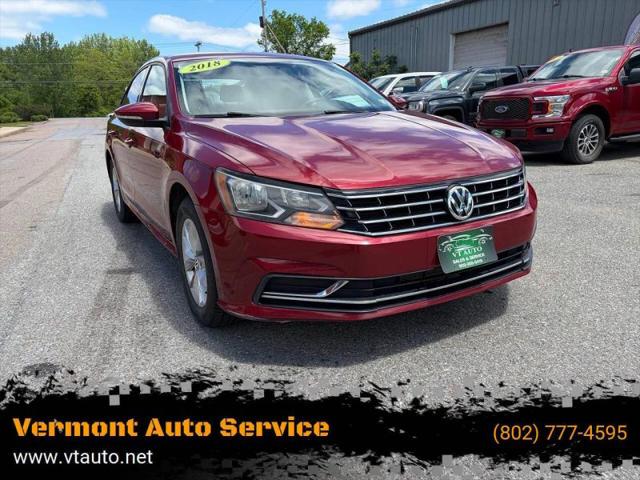 2018 Volkswagen Passat 2.0T S for sale in South Burlington, VT