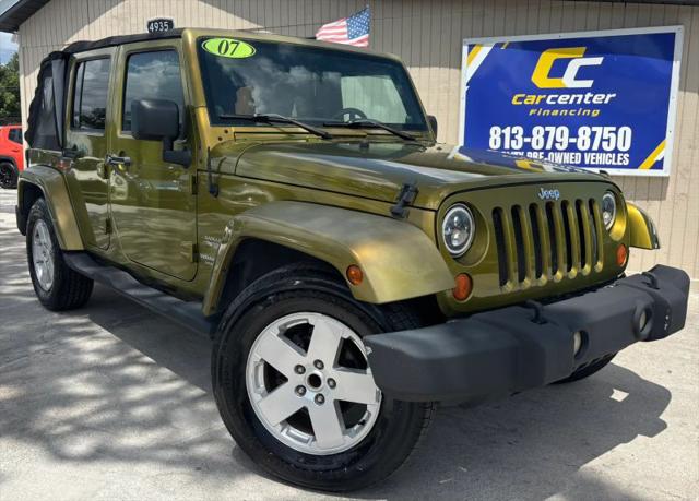 2007 Jeep Wrangler Unlimited Sahara for sale in Tampa, FL