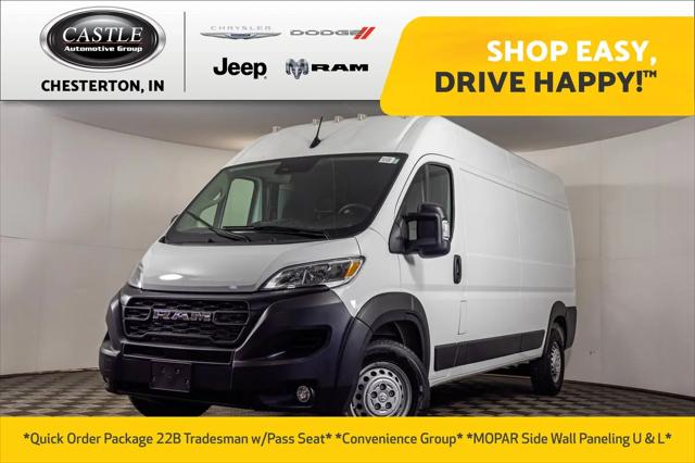 2025 Ram ProMaster 2500 Cargo Van Tradesman High Roof 159" WB w/Pass Seat for sale in Chesterton, IN