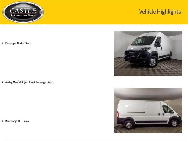 2025 Ram ProMaster 2500 Cargo Van Tradesman High Roof 159" WB w/Pass Seat