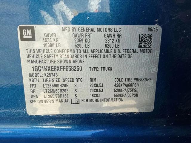 2015 Chevrolet Silverado 2500HD High Country