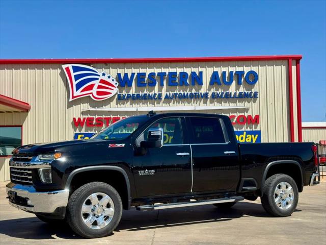 2022 Chevrolet Silverado 2500HD 4WD Crew Cab Standard Bed LTZ for sale in Lubbock, TX
