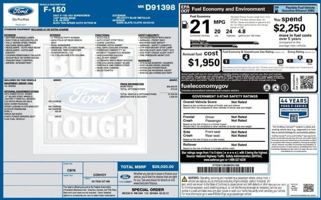 2021 Ford F-150 XL