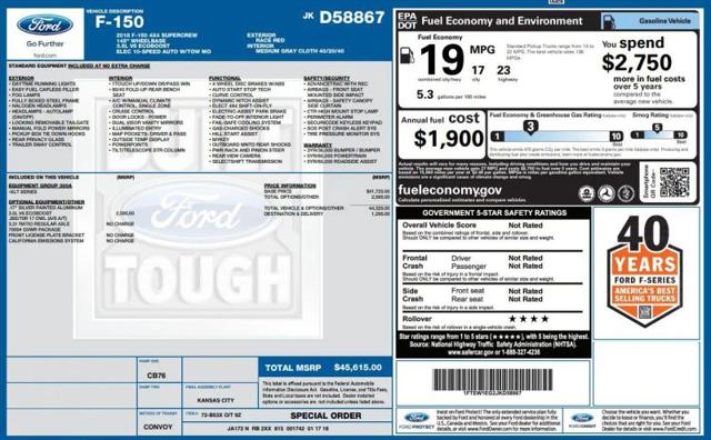 2018 Ford F-150 XLT