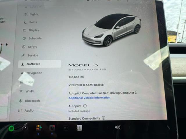 2021 Tesla Model 3 Standard Range Plus Rear-Wheel Drive