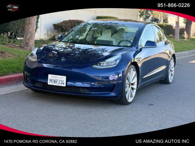 2018 Tesla Model 3 Performance for sale in Corona, CA