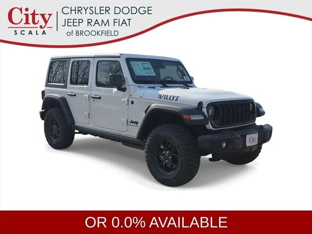 2026 Jeep Wrangler 4-Door Willys 4x4 for sale in Brookfield, WI