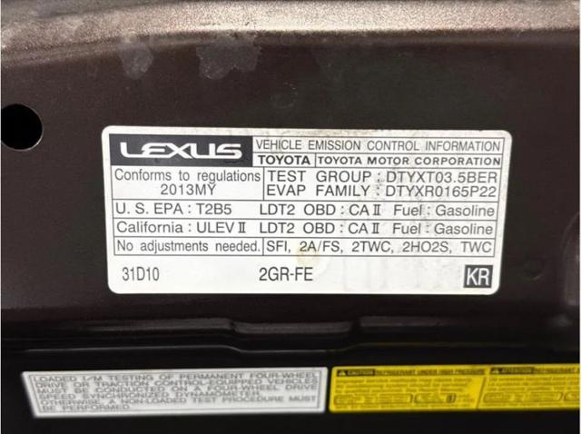 2013 Lexus RX 350 350