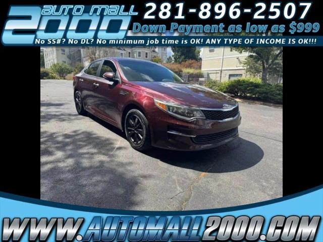 2016 Kia Optima LX for sale in Houston, TX