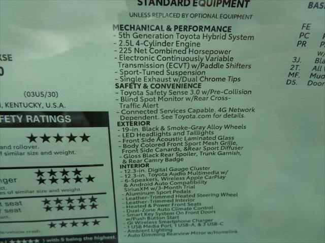 2026 Toyota Camry XSE