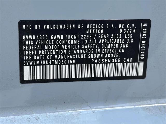 2026 Volkswagen Jetta GLI Autobahn