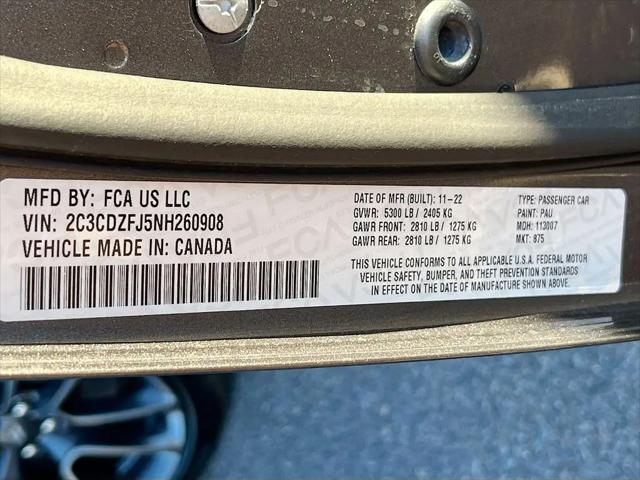 タレントカード RT-201237 Used 2022 Dodge Challenger R/T Scat Pack for sale in Gilbert, AZ