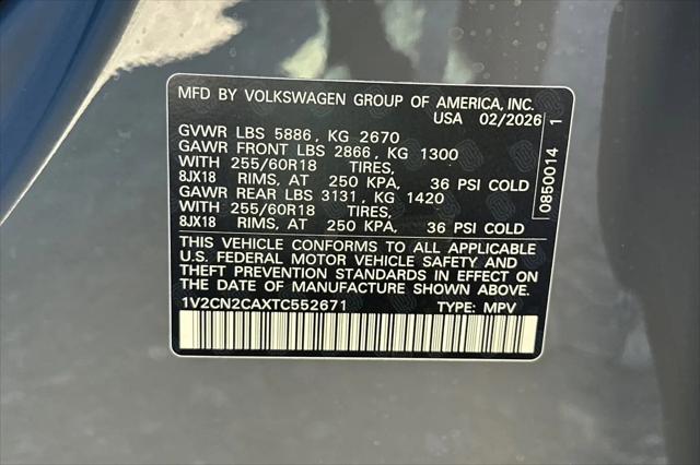 2026 Volkswagen Atlas Peak Edition