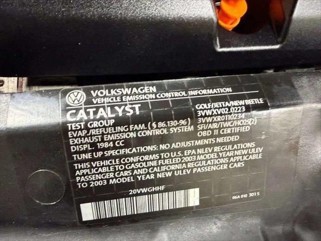 2003 Volkswagen New Beetle GLS