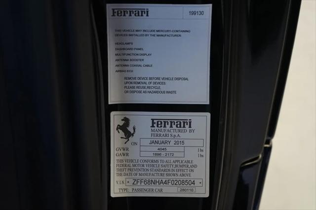 2015 Ferrari Spider Spider