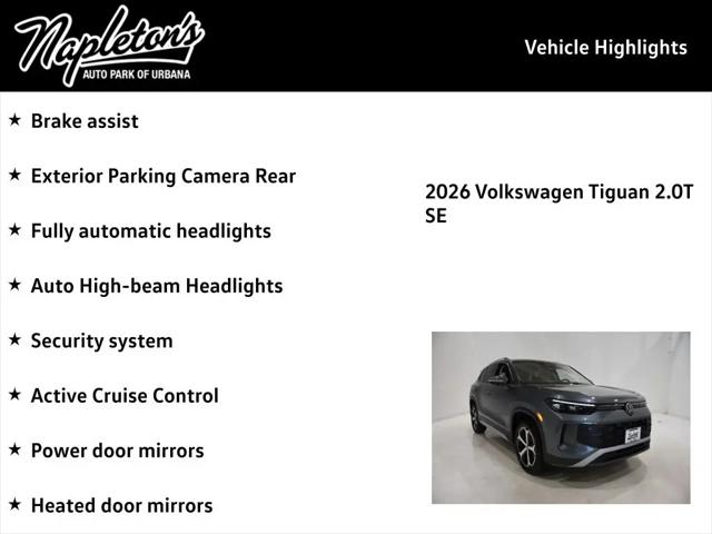 2026 Volkswagen Tiguan SE