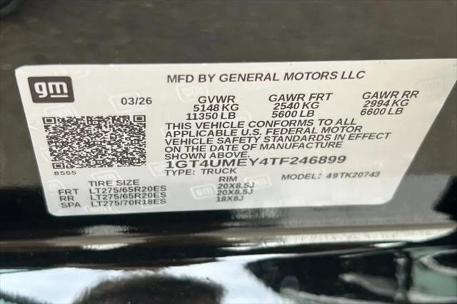 2026 GMC Sierra 2500HD Crew Cab, Standard Bed, SLE, 4WD