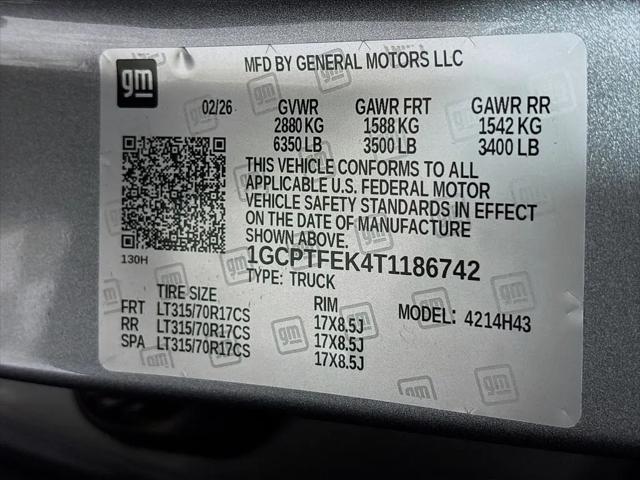 2026 Chevrolet Colorado ZR2, 4WD