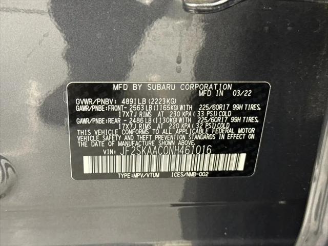 2022 Subaru Forester Base